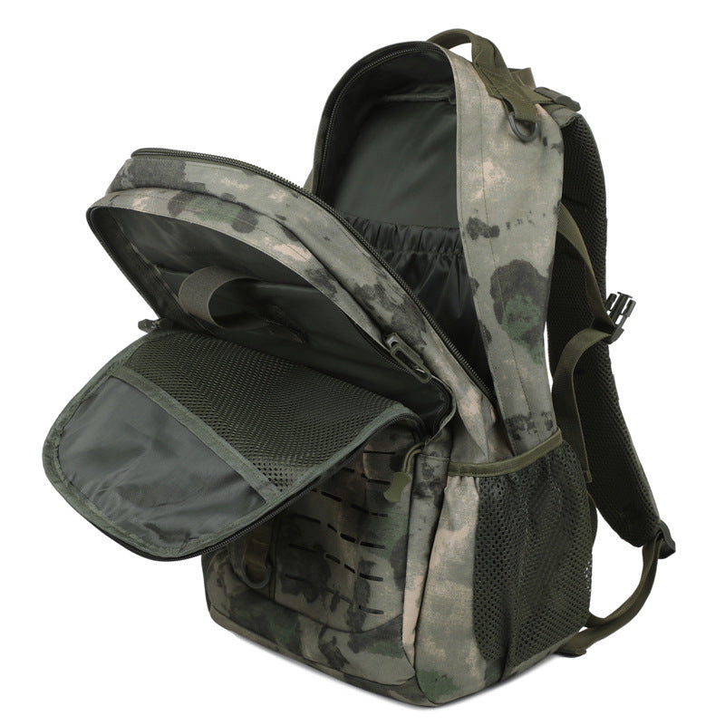 Mountaineering Camouflage Assault Backpack by Lakd London