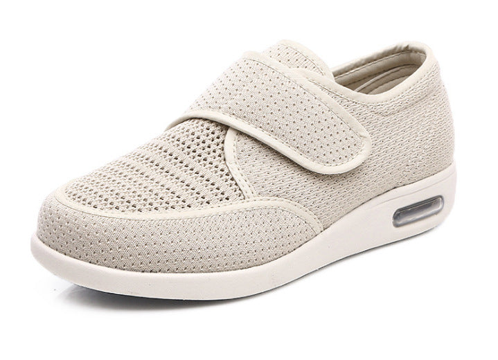 Oversized Elderly Walking Shoes - Breathable Comfortable, And Lightweight
