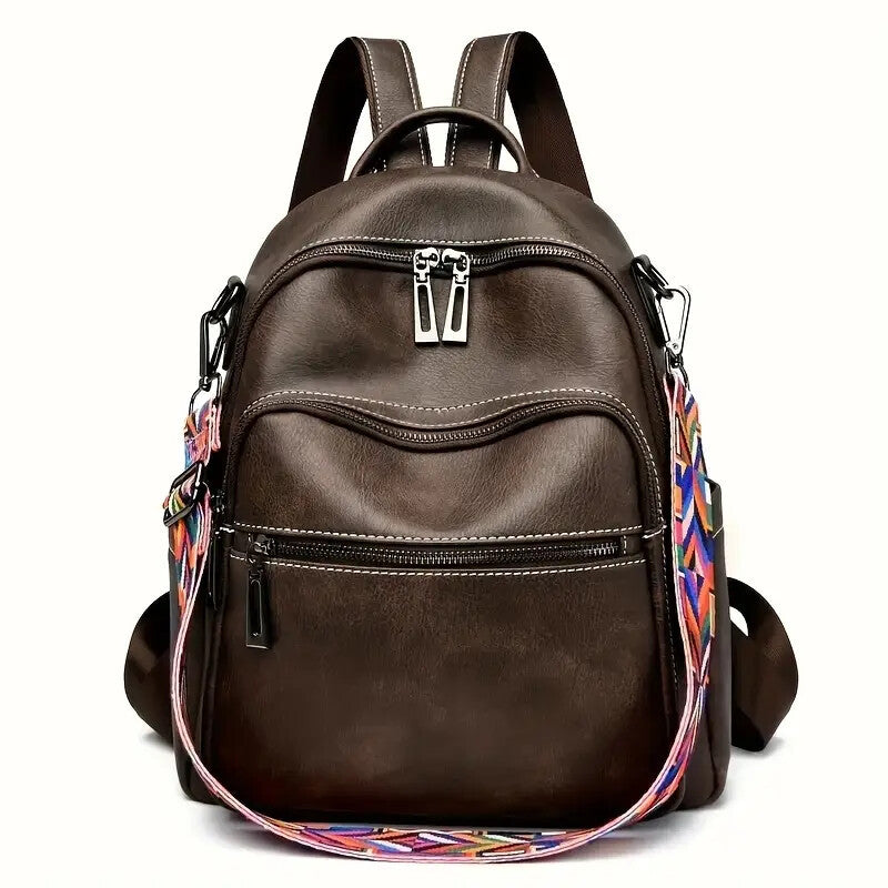 Purse For Women - Faux Leather Convertible Shoulder Handbag by Lakd London