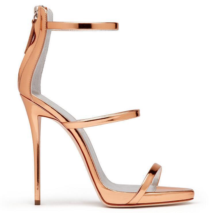 Womens High Heels Catwalk Shoes | Fish Mouth Ankle Strap - LAKD London