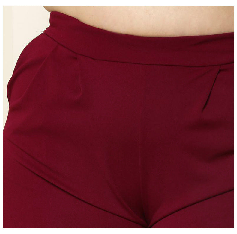 Knitted wideleg pants by Lakd London