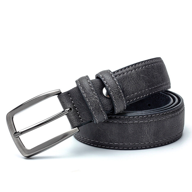 Belts For Jeans Leather Belt Men - Vintage Style by Lakd London
