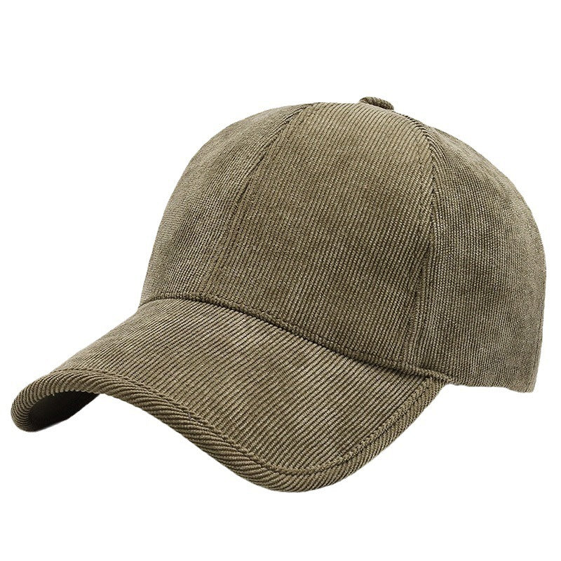 Casual Corduroy Baseball Cap by Lakd London