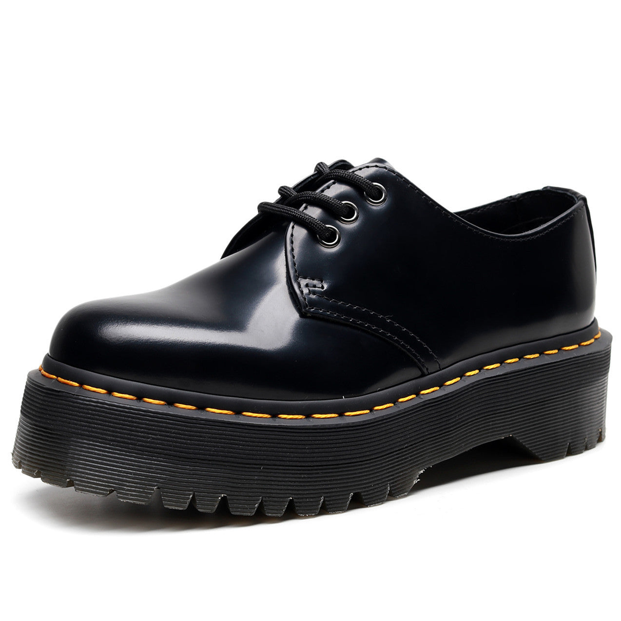 Womens Martin shoes low top | Leather - Round Toe