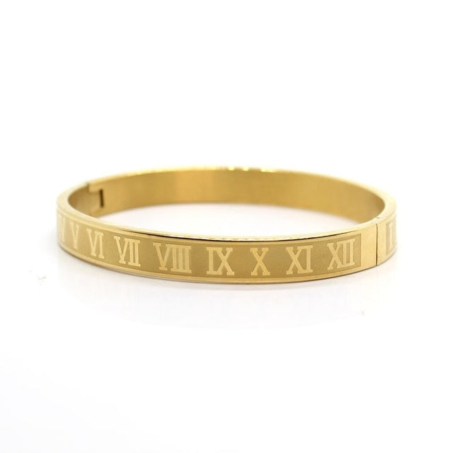 Roman style Stainless Steel Breacelets for Men and Women - Lakd London