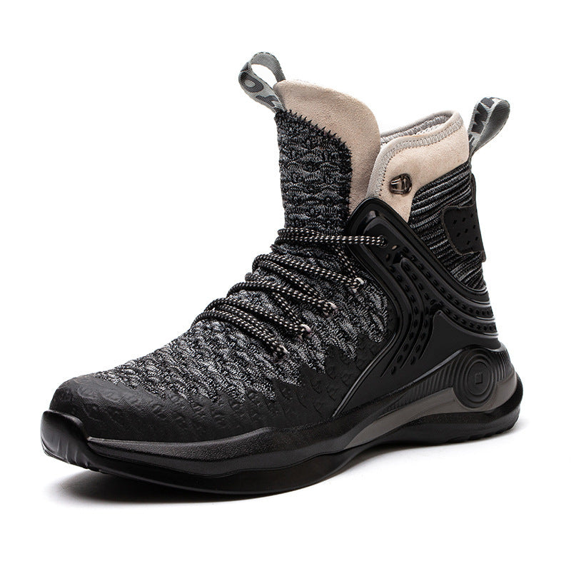Mens High-Top Labor Insurance Shoes | Anti-Smashing And Anti-Piercing Safety Shoes