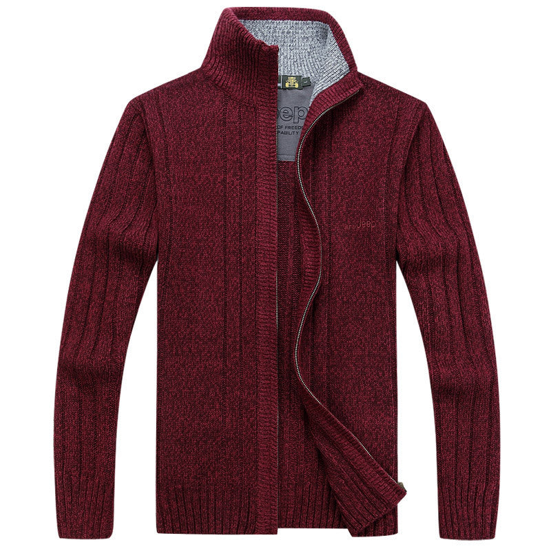 Mens Oversized loose sweater cardigan Jacket
