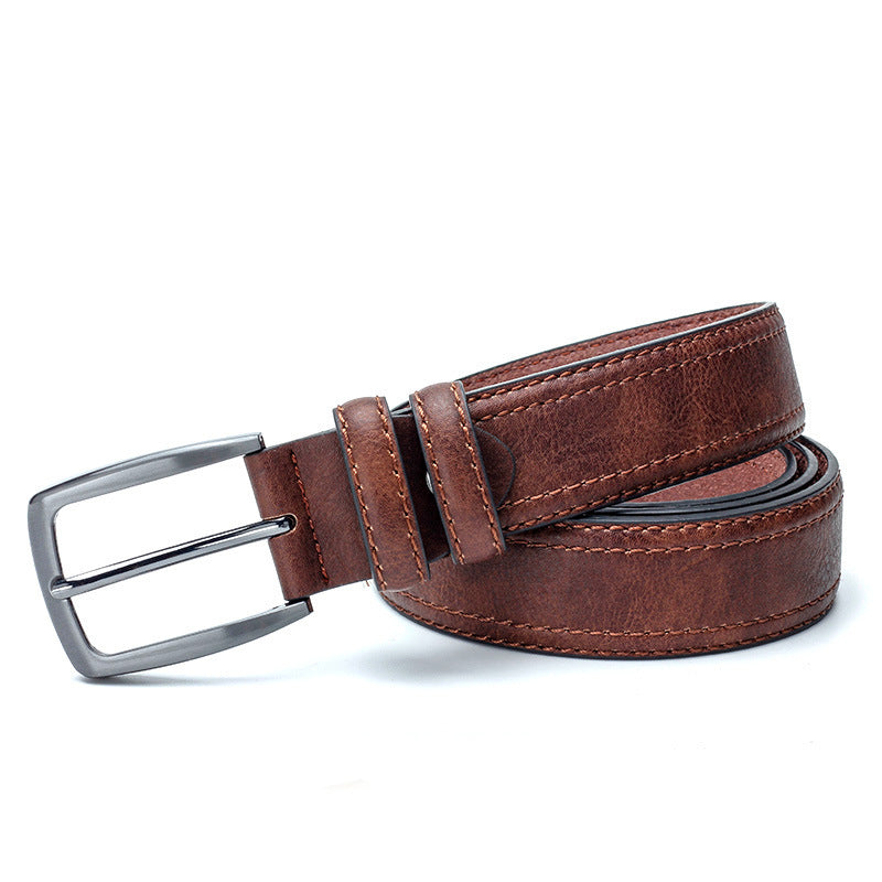 Belts For Jeans Leather Belt Men - Vintage Style by Lakd London