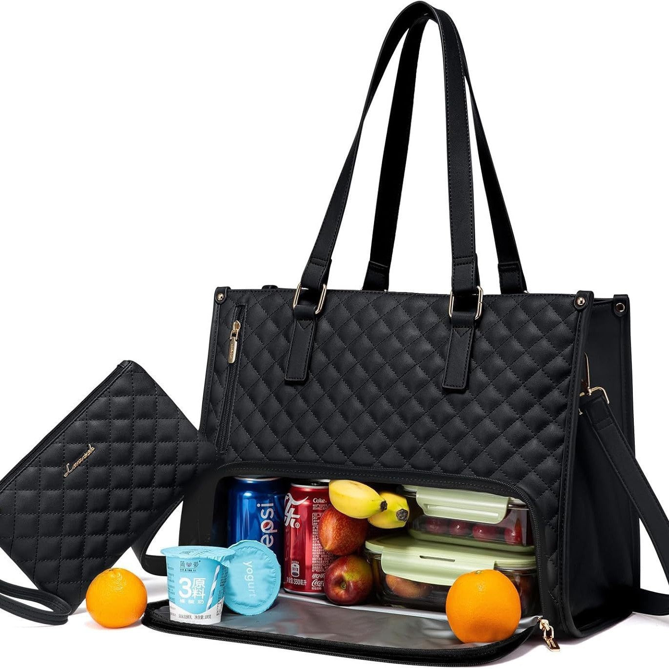 Women's Thermal Insulated Lunch Bag by Lakd London