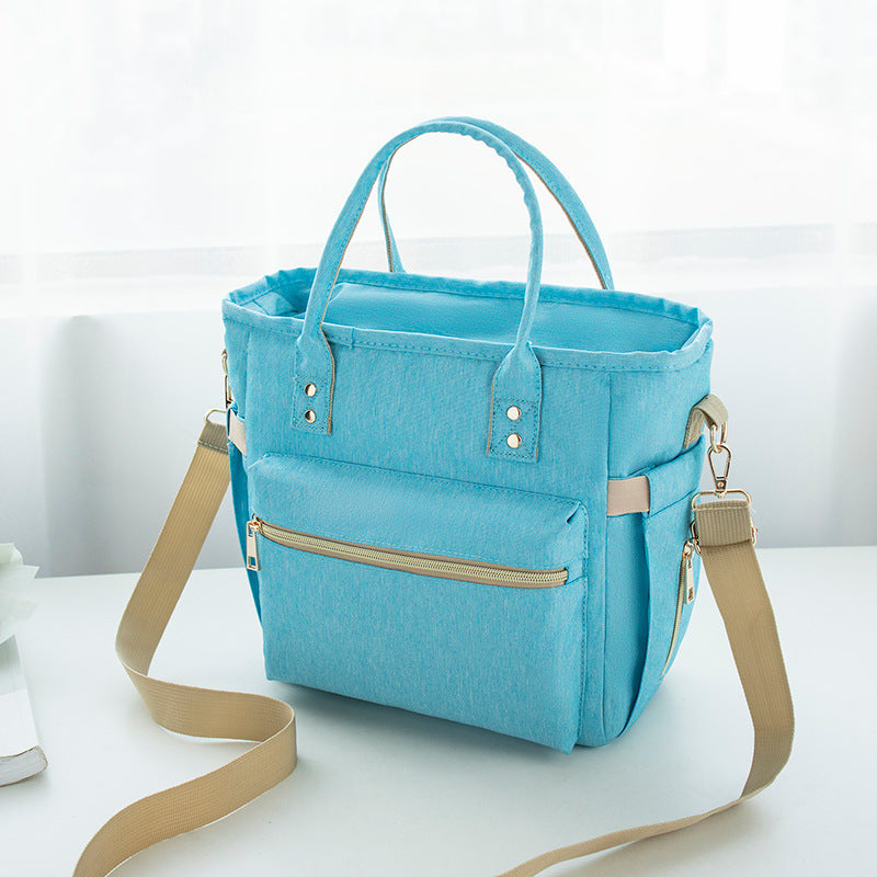 Womens Portable Multifunctional Thermal Insulated Lunch Bag by Lakd London