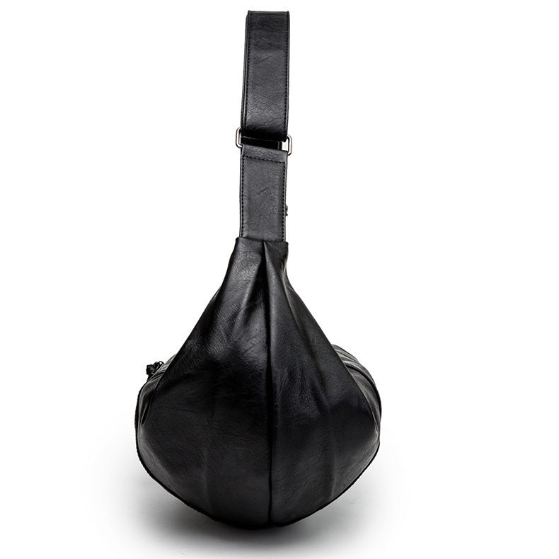 Men's Soft Leather Crossbody Casual Travel Bag by Lakd London