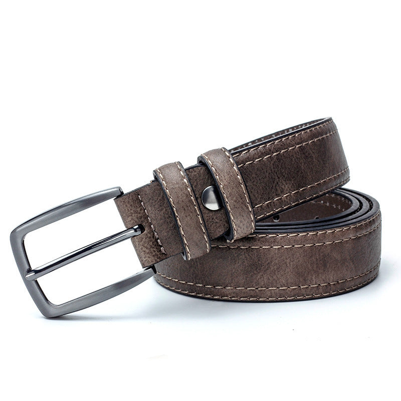 Belts For Jeans Leather Belt Men - Vintage Style by Lakd London