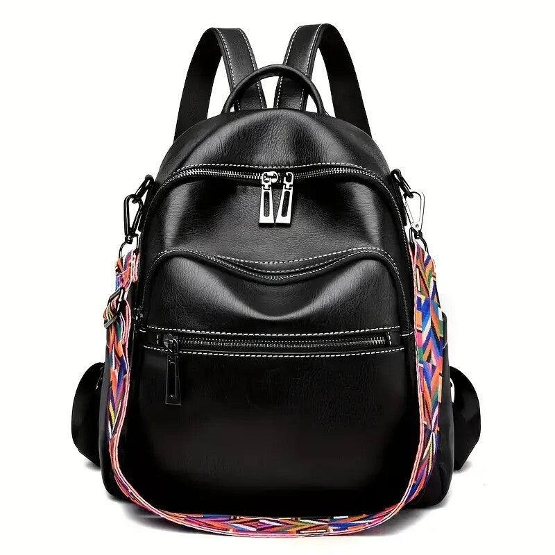 Purse For Women - Faux Leather Convertible Shoulder Handbag by Lakd London