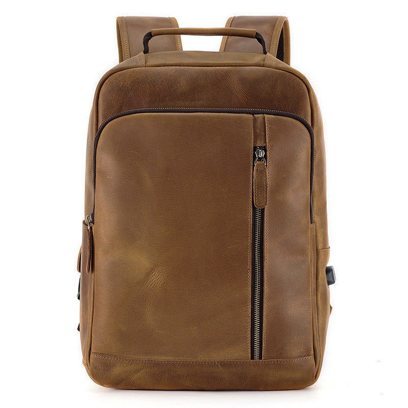 Men's Horse Leather Large Capacity Vintage Backpack by Lakd London