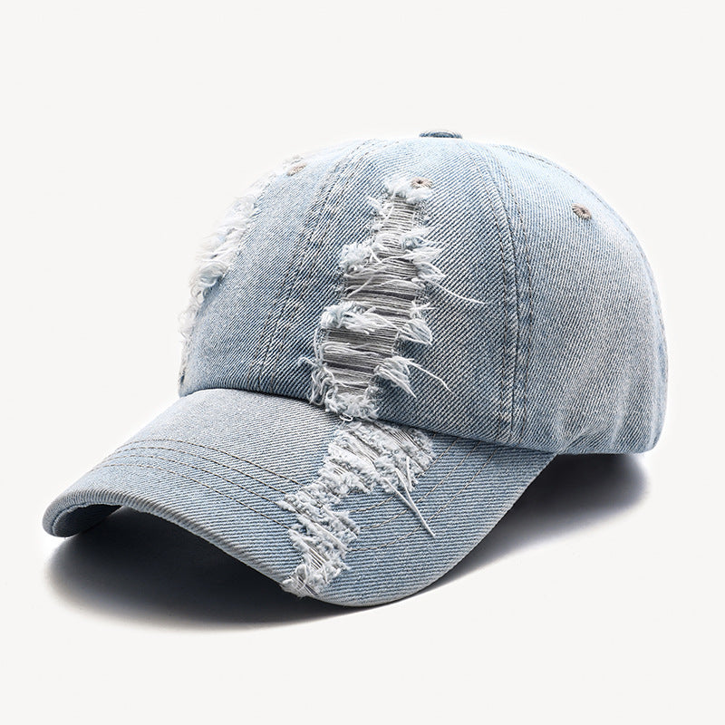 Men's Washed And Worn Cowboy Baseball Caps by LAKD London