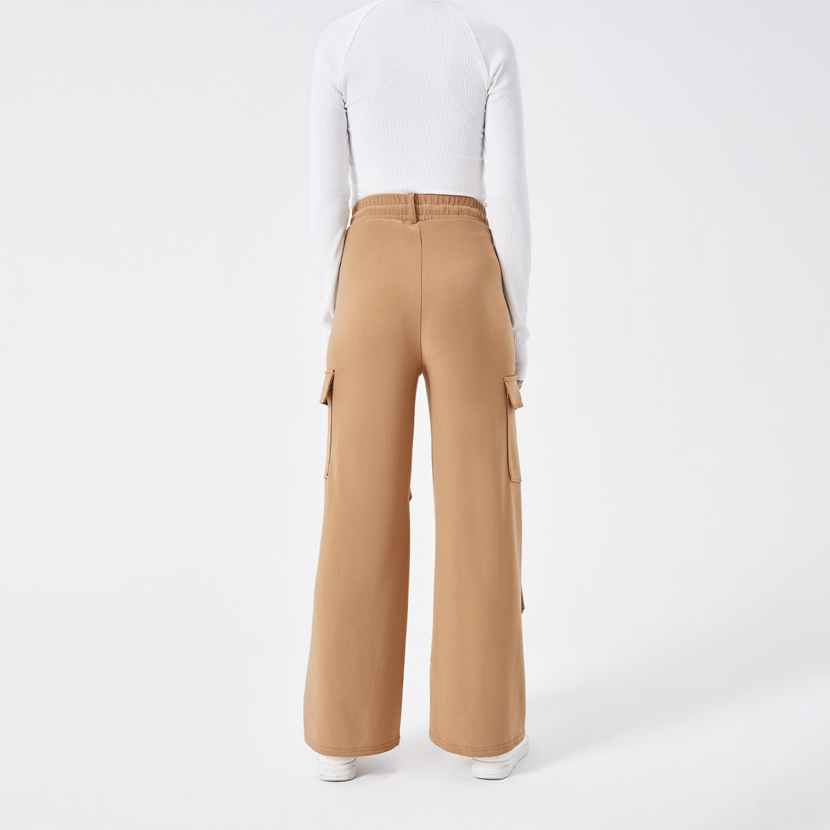 Women's Luxury Wide Leg Pants Casual Relaxed Fit - LAKD London