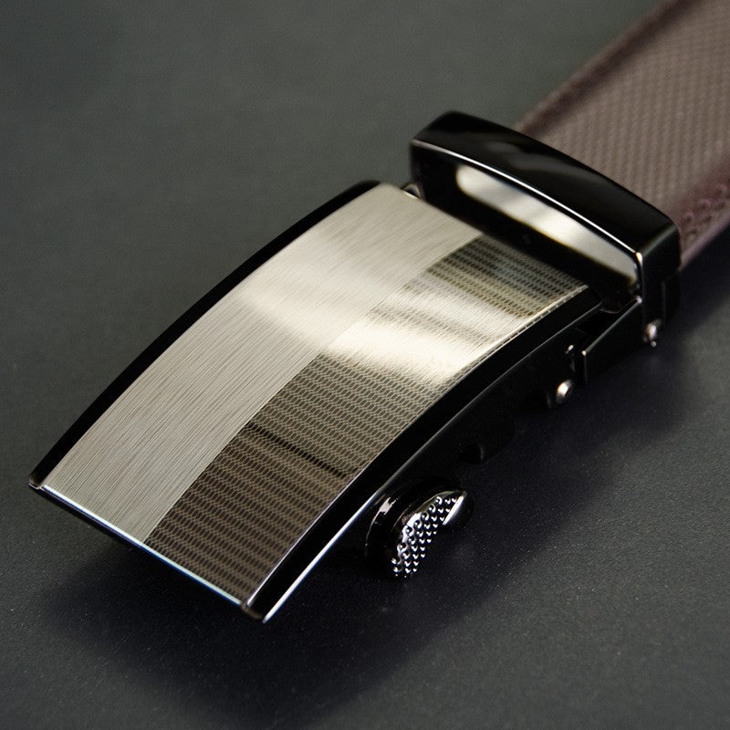 Simple casual business men's Formal Leather Belt by Lakd London