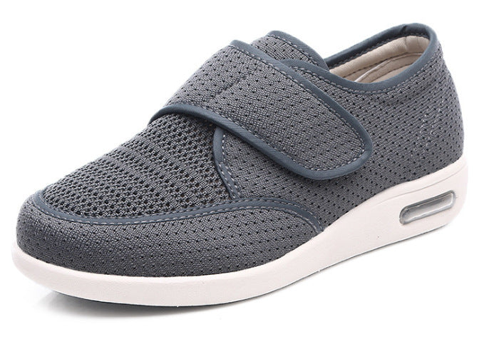 Oversized Elderly Walking Shoes - Breathable Comfortable, And Lightweight