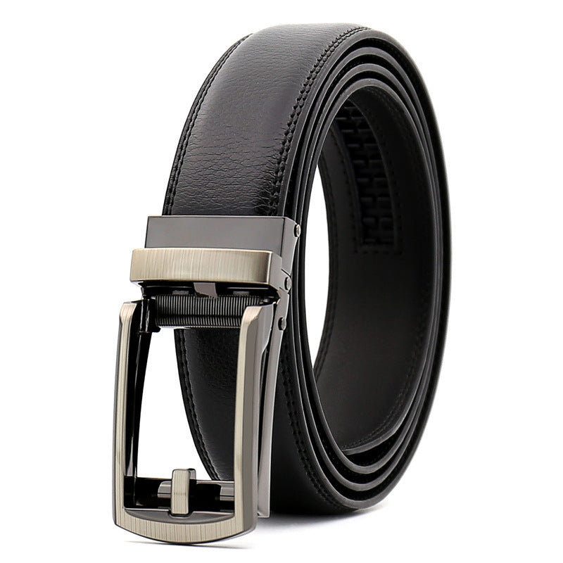 Men's Cowhide Belt Classic Buckle by Lakd London