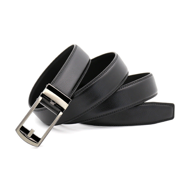 Men's Cowhide Belt Classic Buckle by Lakd London
