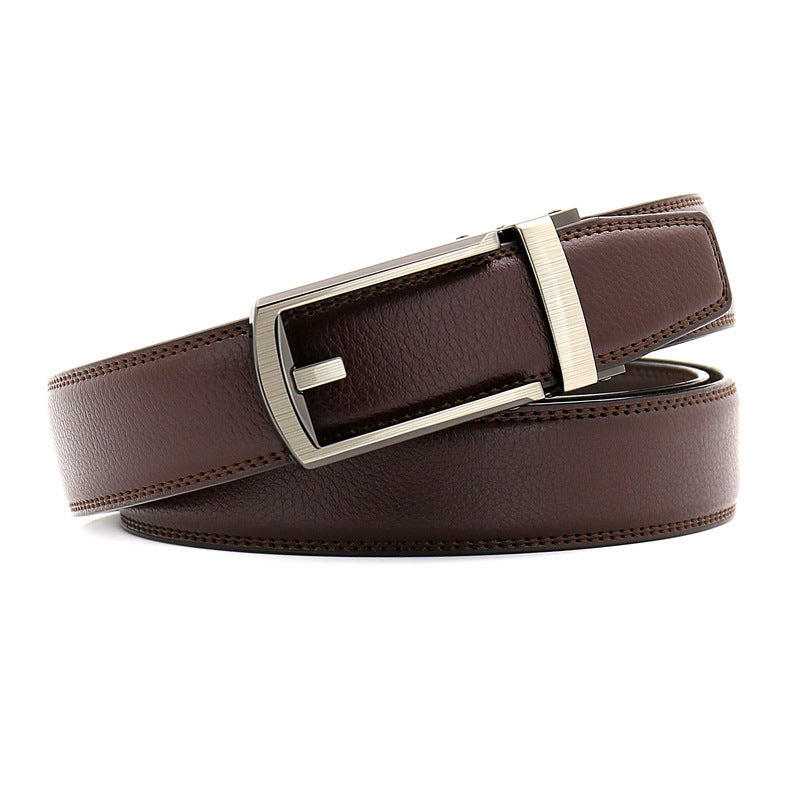 Men's Cowhide Belt Classic Buckle by Lakd London