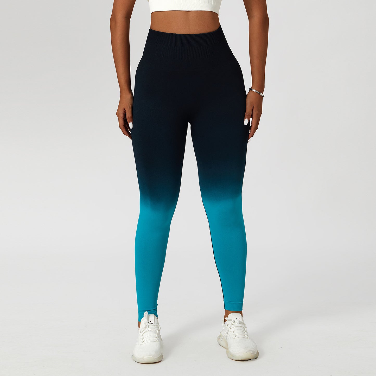 Gradient Fitness High Waist Sportswear Tight Outdoor Pants by Lakd London