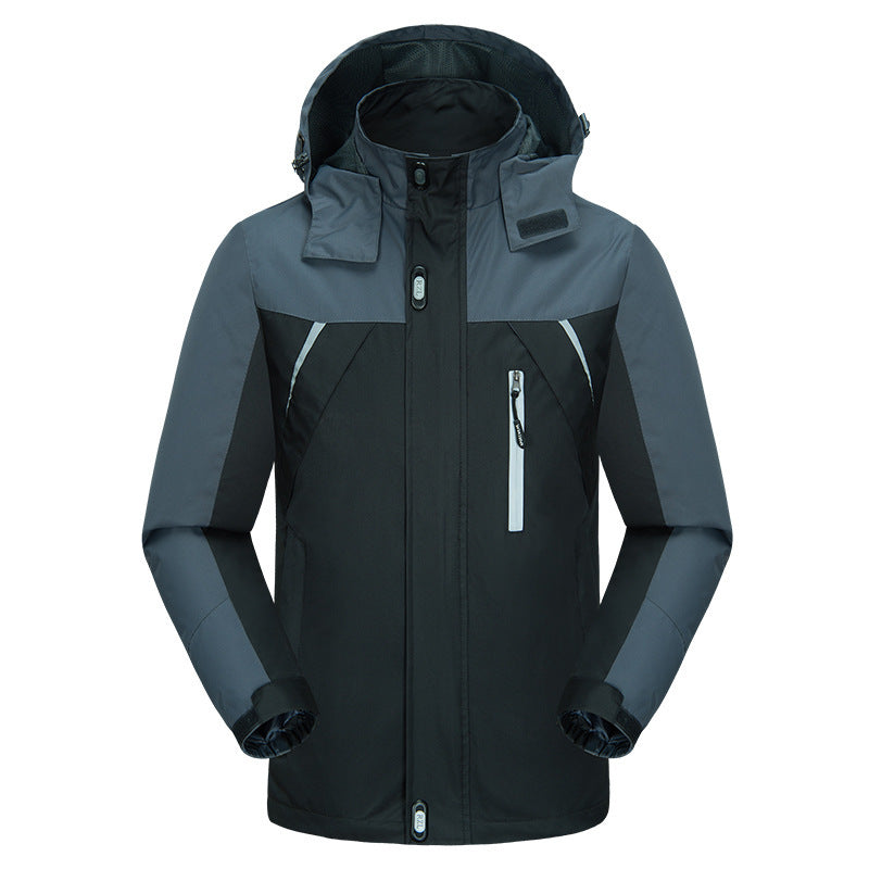 Mens waterproof, breathable and wear-resistant jacket | Heavy Duty Windbreaker