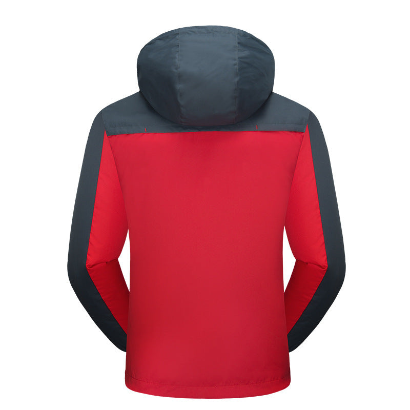 Mens waterproof, breathable and wear-resistant jacket | Heavy Duty Windbreaker