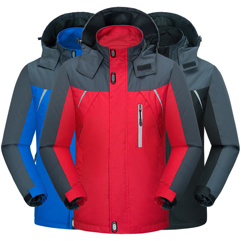 Mens waterproof, breathable and wear-resistant jacket | Heavy Duty Windbreaker