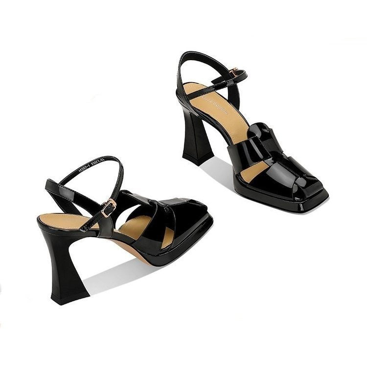 Women's Waterproof Platform Chunky Heel Sandals - LAKD London