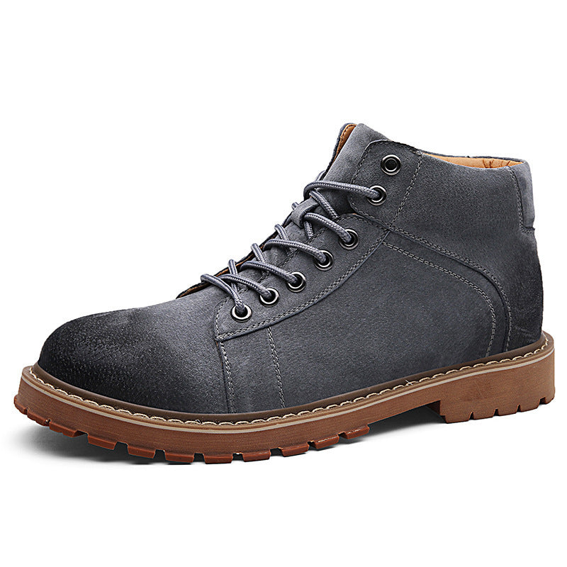 Martin Work Boots - Cowhide Genuine Leather by Lakd London