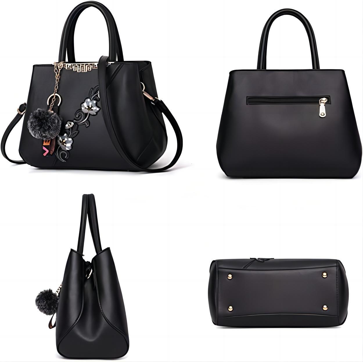 Women's Handbags - Flower Pattern Crossbody Shoulder Bags by Lakd London