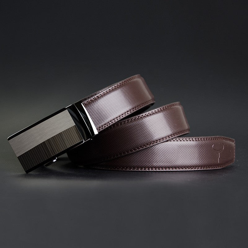 Simple casual business men's Formal Leather Belt by Lakd London