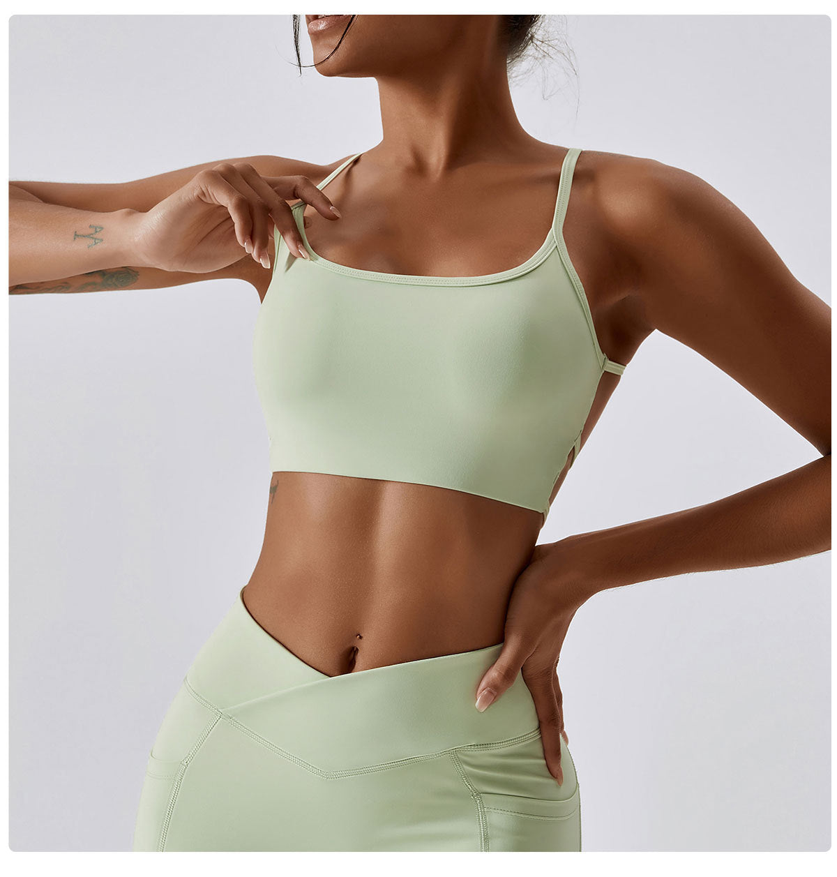Quick Drying Breathable Yoga Bra Running Sports Bra by Lakd London