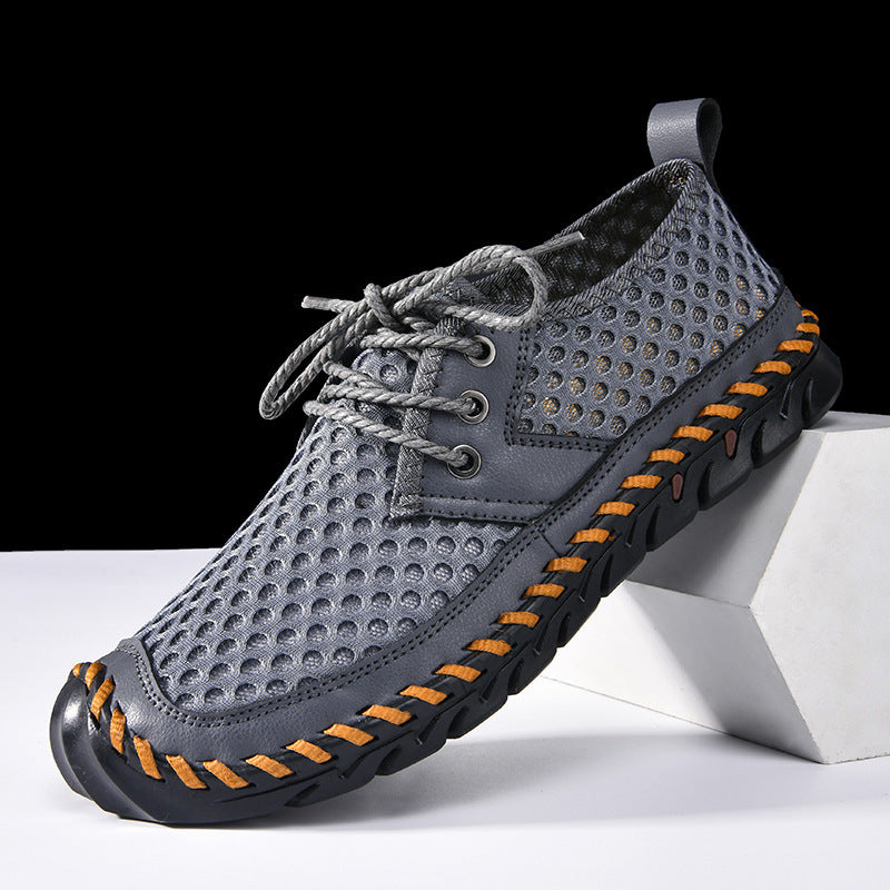 Mens Lightweight Slip-on Plus Size Sports Tide Creek Shoes - LAKD London