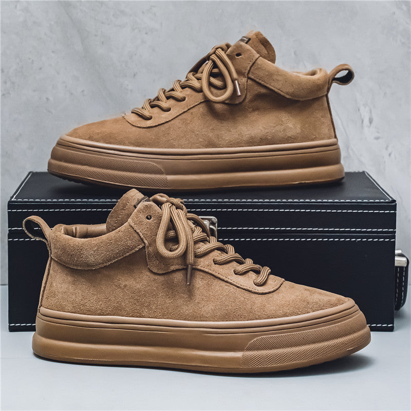Mens Versatile Suede Sports Board Shoes by Lakd London
