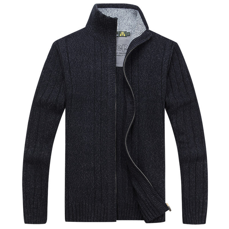 Mens Oversized loose sweater cardigan Jacket