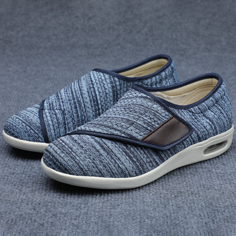 Womens Comfortable Summer Shoes | Fertilizer And Widening Leisure Elderly Slip on Shoes