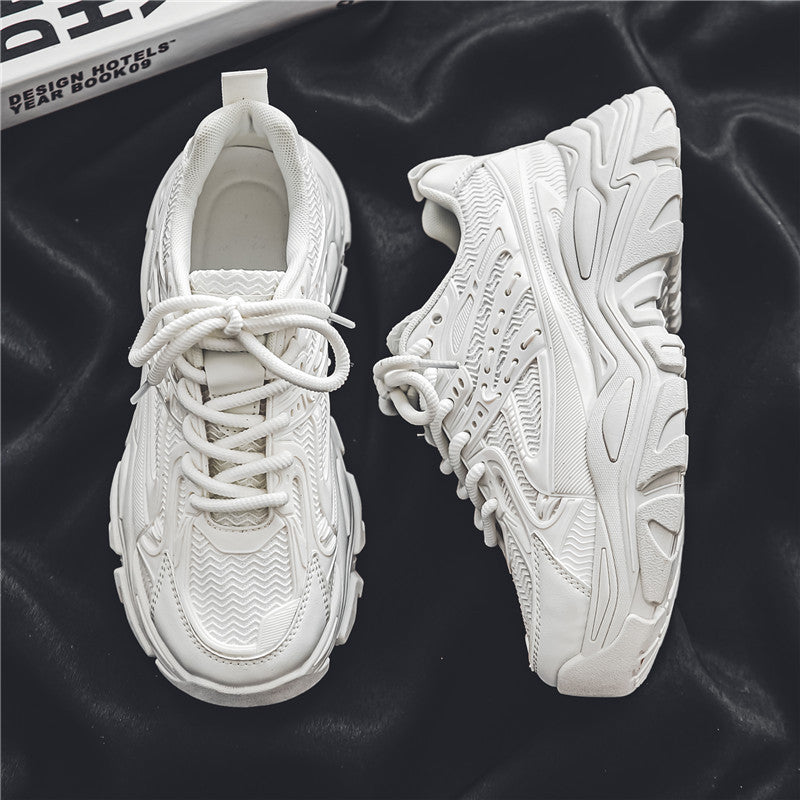 Men's Casual Chunky Shoes | Height Increasing Breathable Sneaker - LAKD London