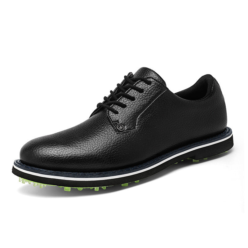 Men's Plus Size Golf Training Leather Sneakers - LAKD London