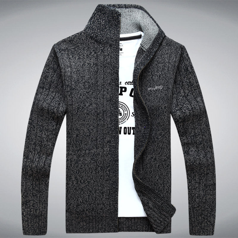 Mens Oversized loose sweater cardigan Jacket