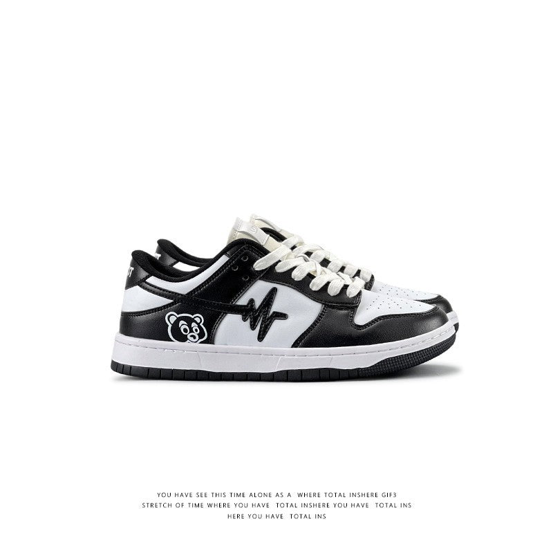 Men's Breathable Low Top Casual Shoes | Thick Sole Breathable Sneakers
