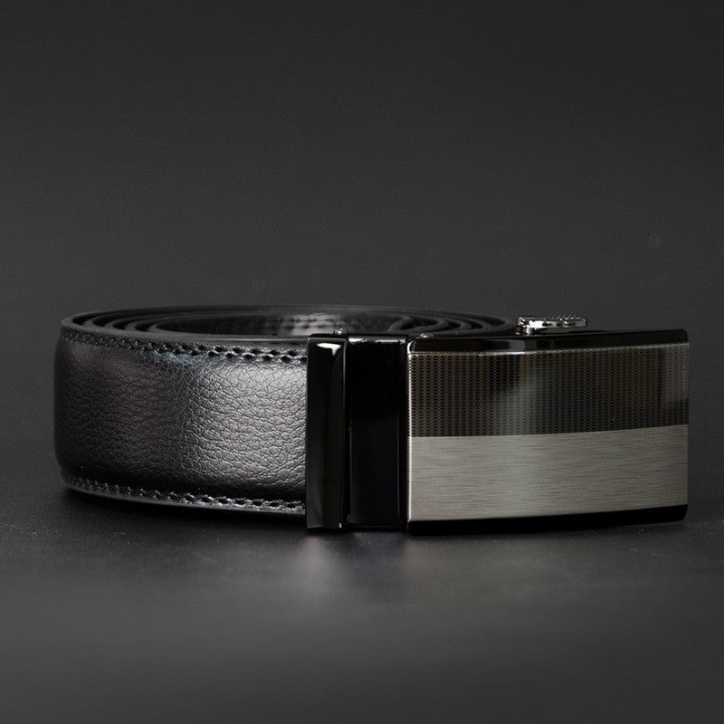Simple casual business men's Formal Leather Belt by Lakd London