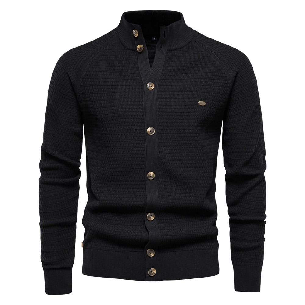 Men's Cashmere Cardigan Pure Wool Sweater