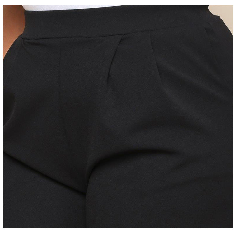 Knitted wideleg pants by Lakd London