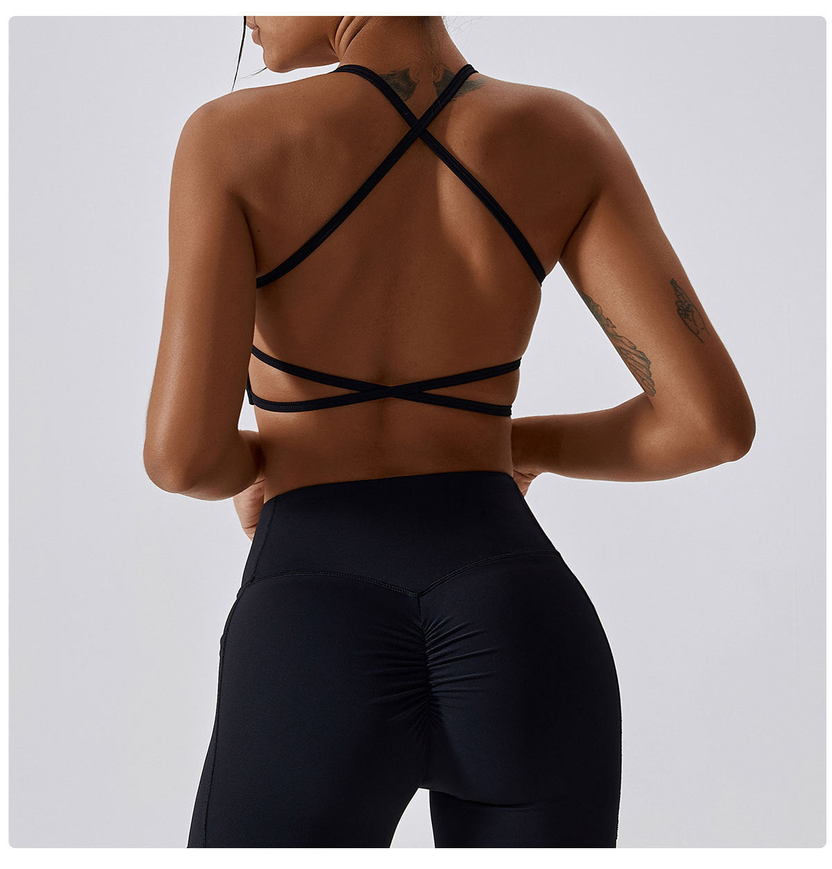 Quick Drying Breathable Yoga Bra Running Sports Bra by Lakd London
