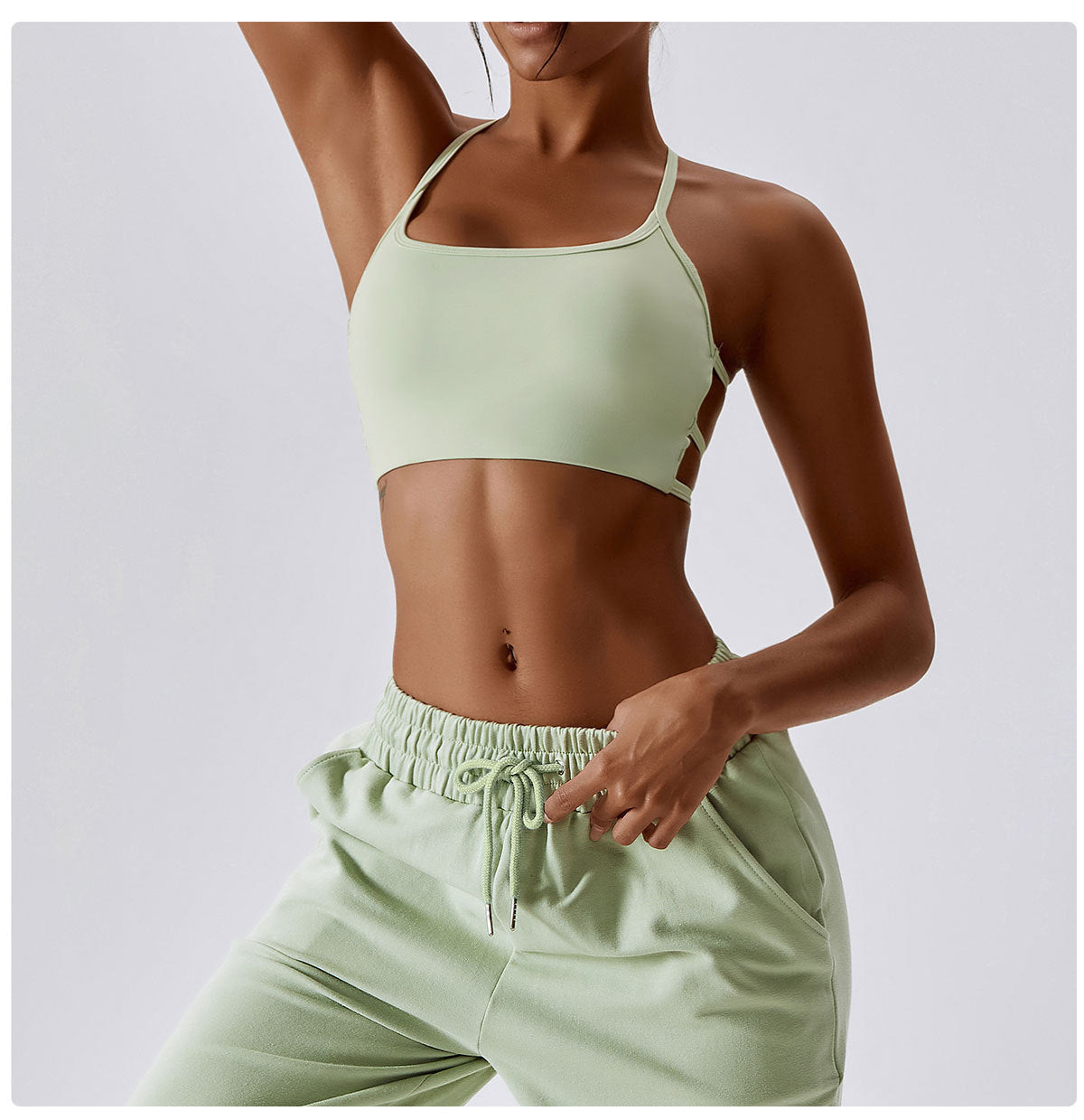 Quick Drying Breathable Yoga Bra Running Sports Bra by Lakd London