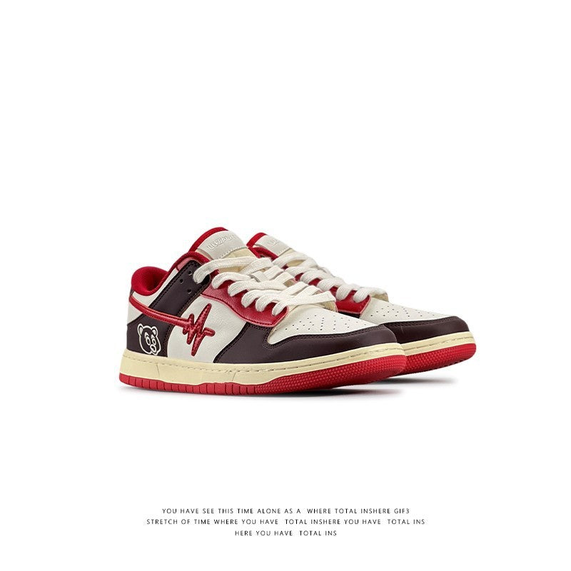 Men's Breathable Low Top Casual Shoes | Thick Sole Breathable Sneakers