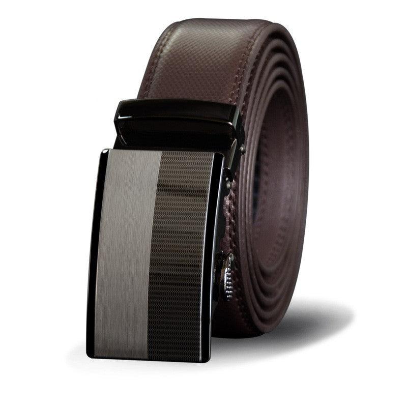 Simple casual business men's Formal Leather Belt by Lakd London