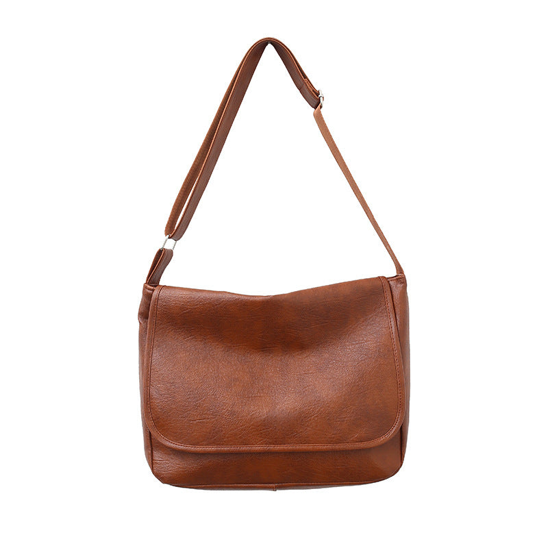 Men's British Style Simple Vintage Messenger Bag by Lakd London